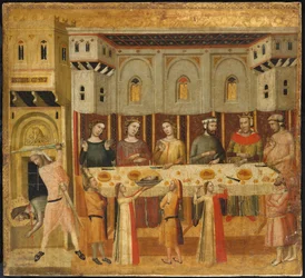 Het feest van Herodes en de onthoofding van Johannes de Doper